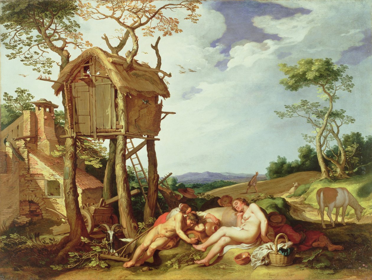 小麦和the的寓言 作者 亚伯拉罕·布洛玛特（Abraham Bloemaert）