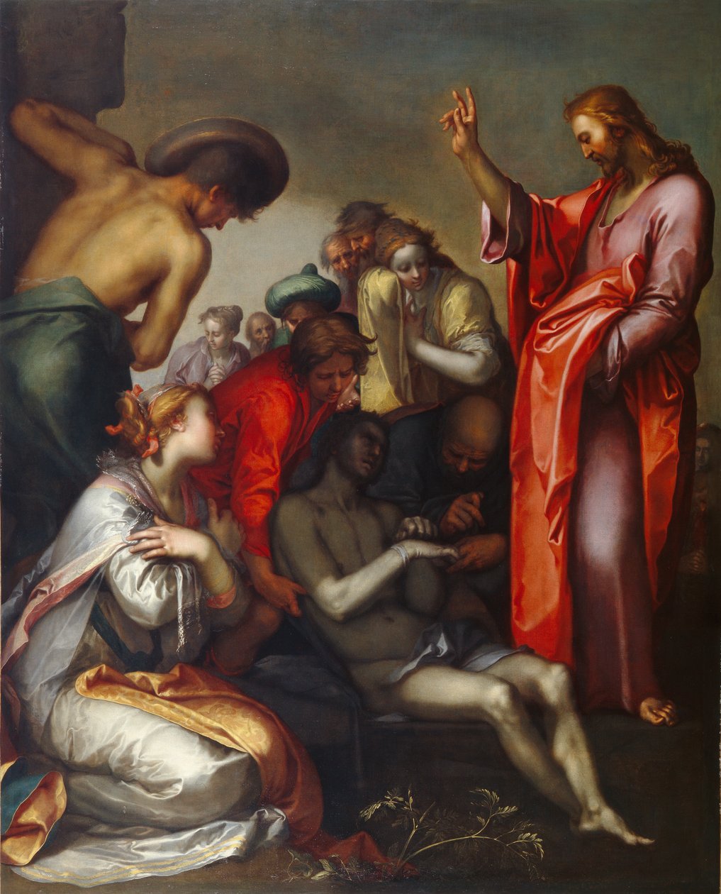 拉撒路的复活 作者 亚伯拉罕·布洛玛特（Abraham Bloemaert）