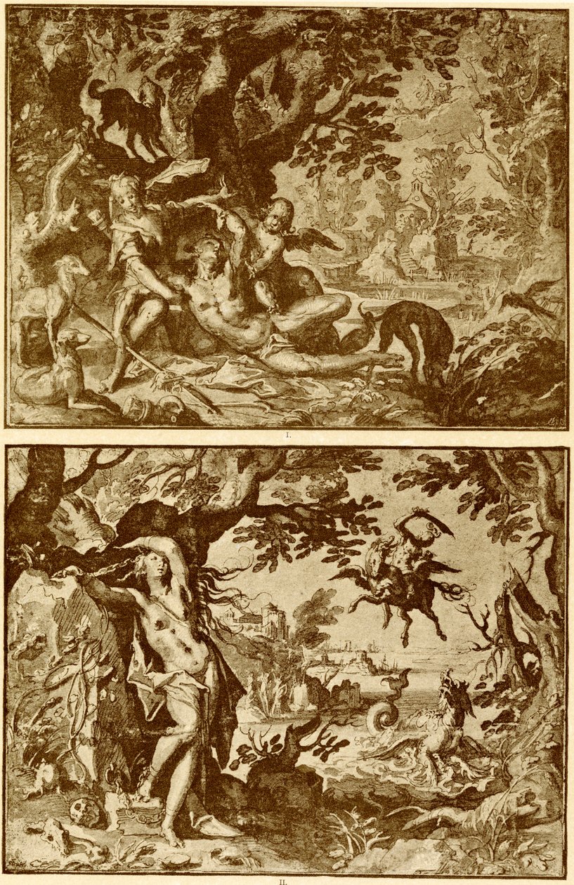 维纳斯和阿多尼斯 作者 亚伯拉罕·布洛玛特（Abraham Bloemaert）