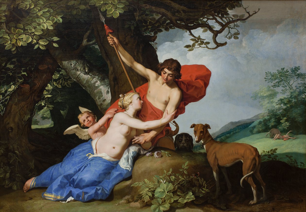 金星和阿多尼斯 作者 亚伯拉罕·布洛玛特（Abraham Bloemaert）