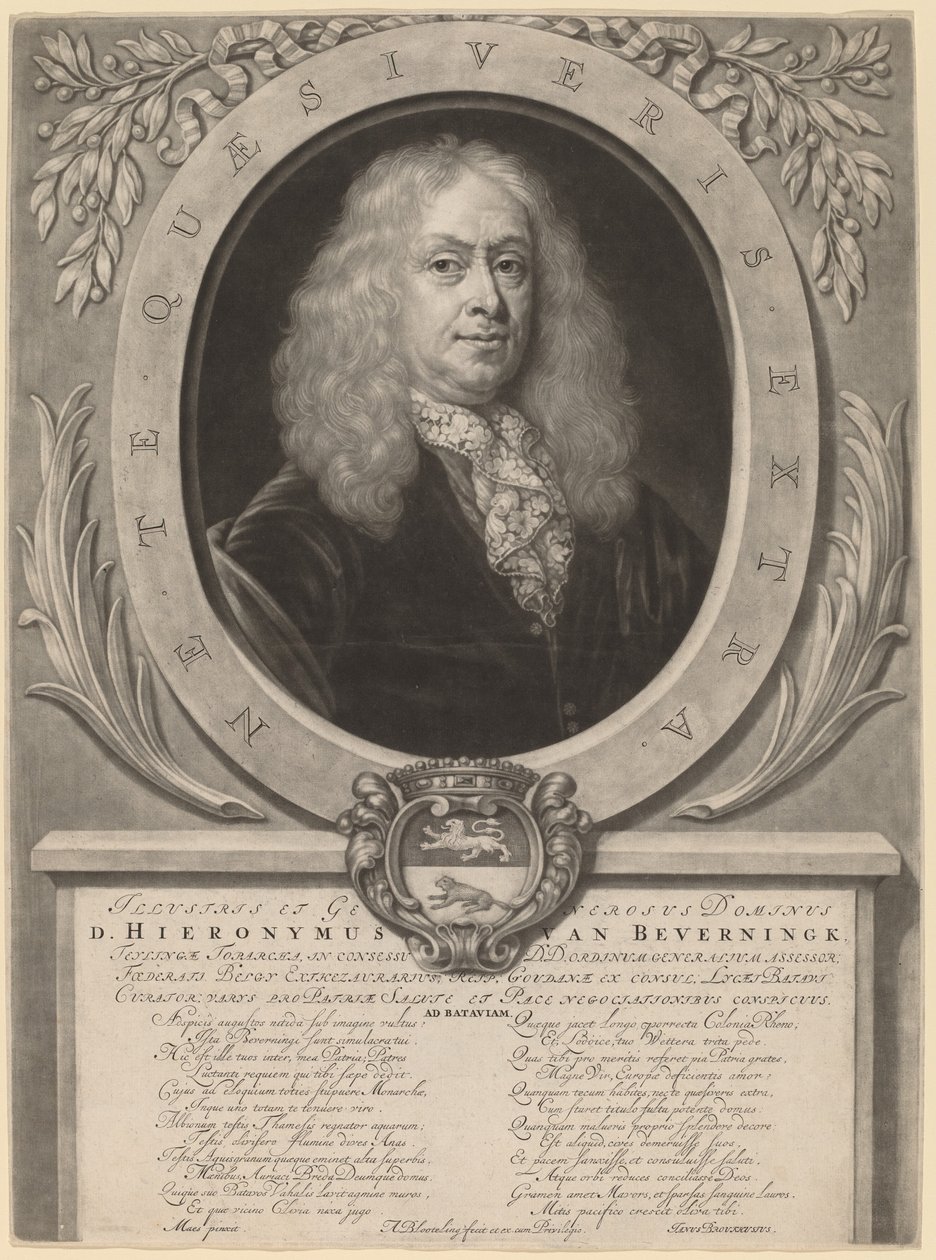 Hieronymus van Beverningk 作者 尼古拉斯·梅斯之后的亚伯拉罕·布鲁特林