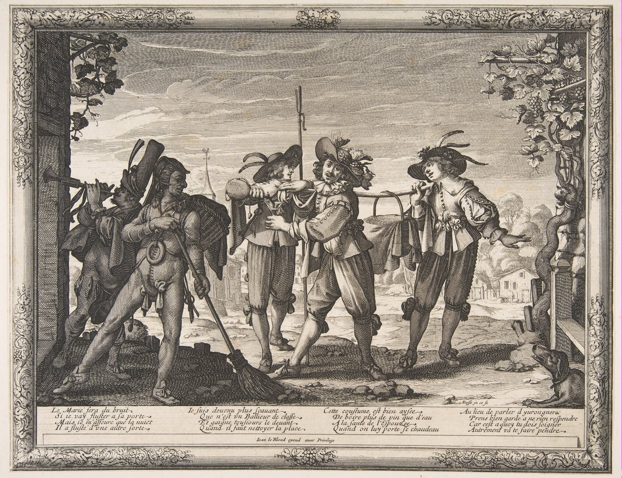 查里瓦里（CA） 1633。 作者 亚伯拉罕·博斯（Abraham Bosse）