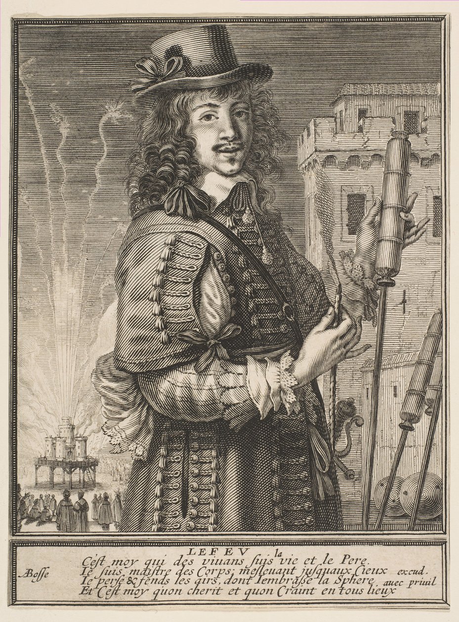 纱线，约。 1630。 作者 亚伯拉罕·博斯（Abraham Bosse）