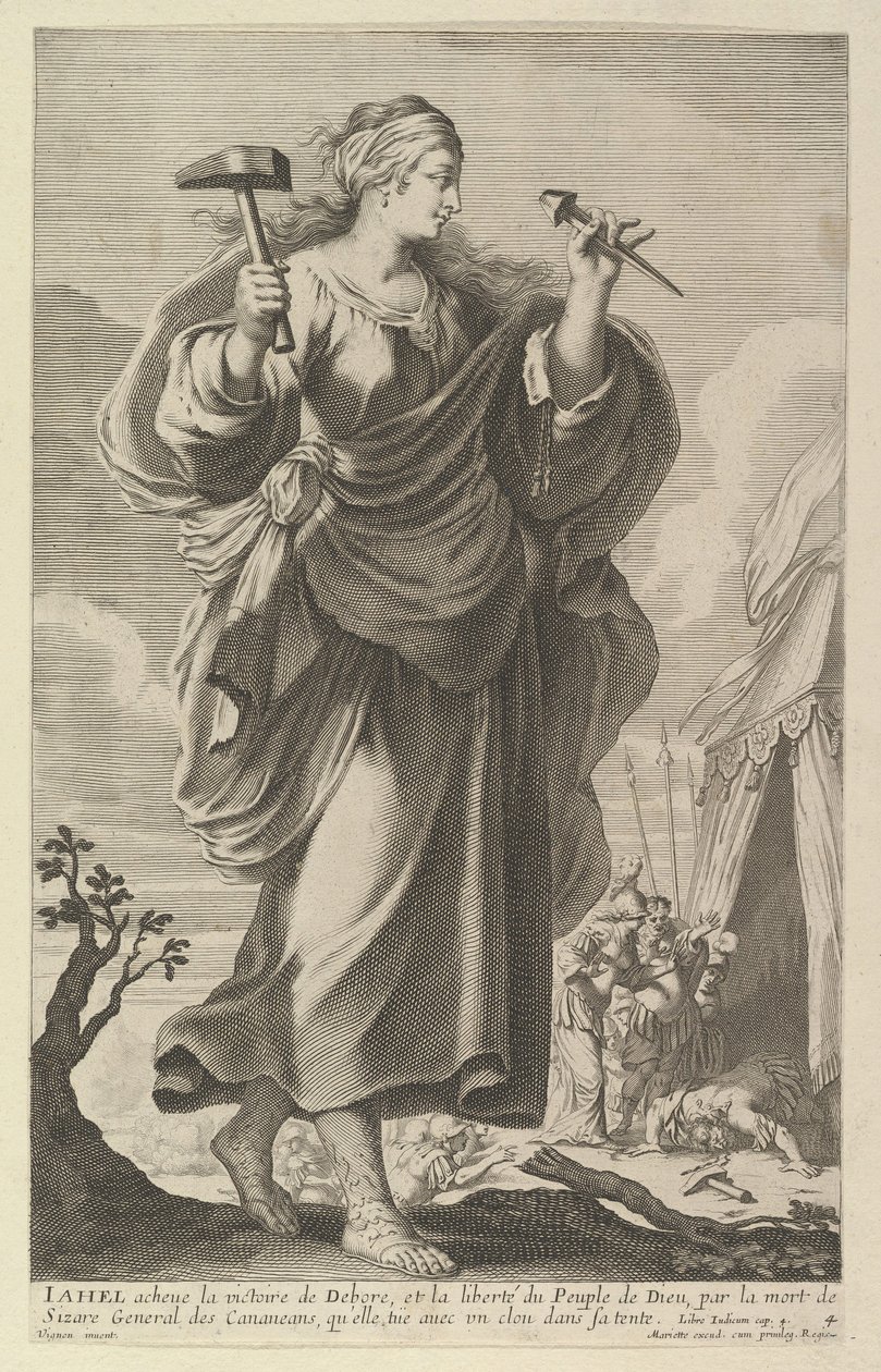 Jahel，1647年 作者 亚伯拉罕·博斯（Abraham Bosse）