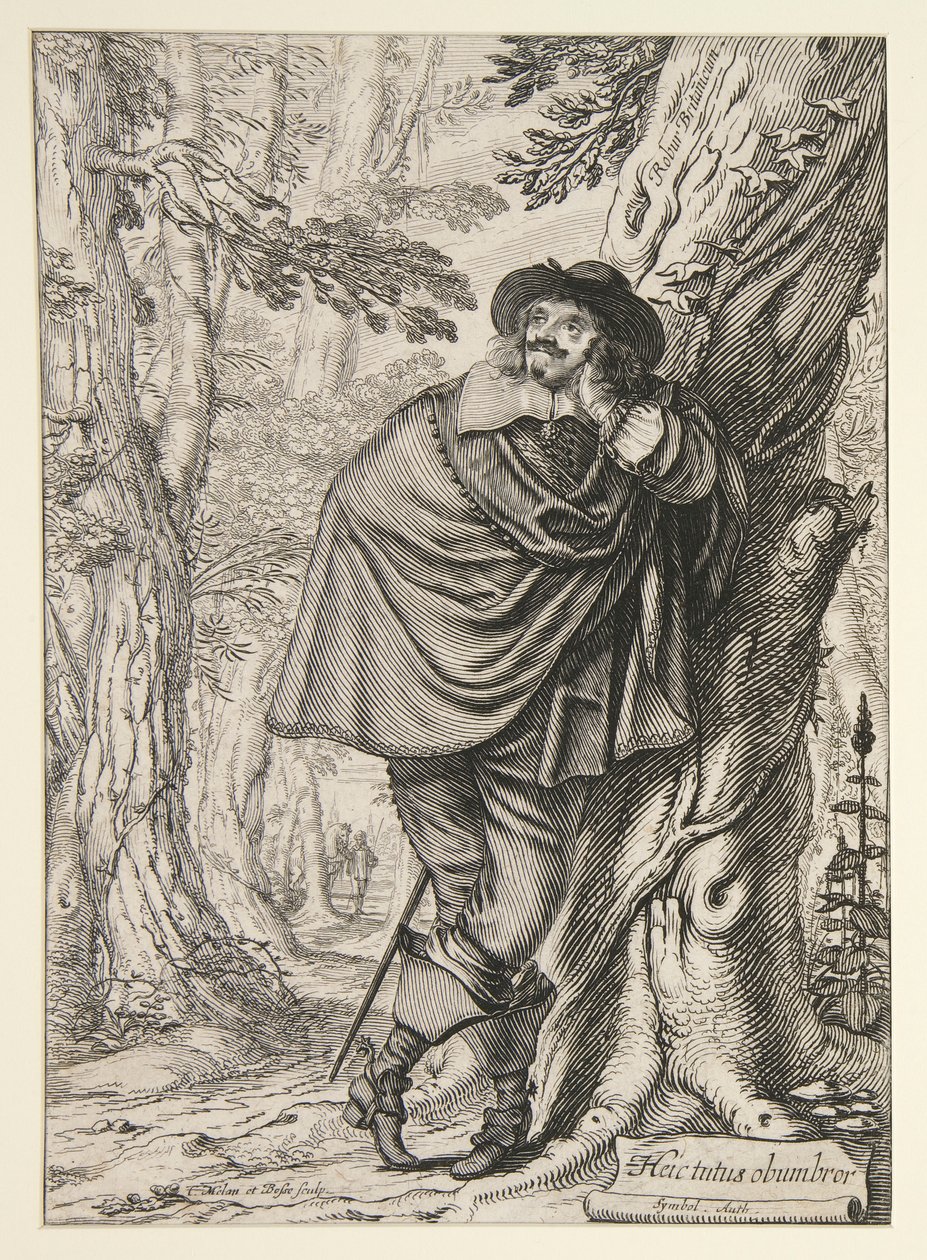 詹姆斯-豪威尔（James Howell），《多尔多森林》（Dendrologie or the Forest of Dordonne）一书的插图 作者 亚伯拉罕·博斯（Abraham Bosse）