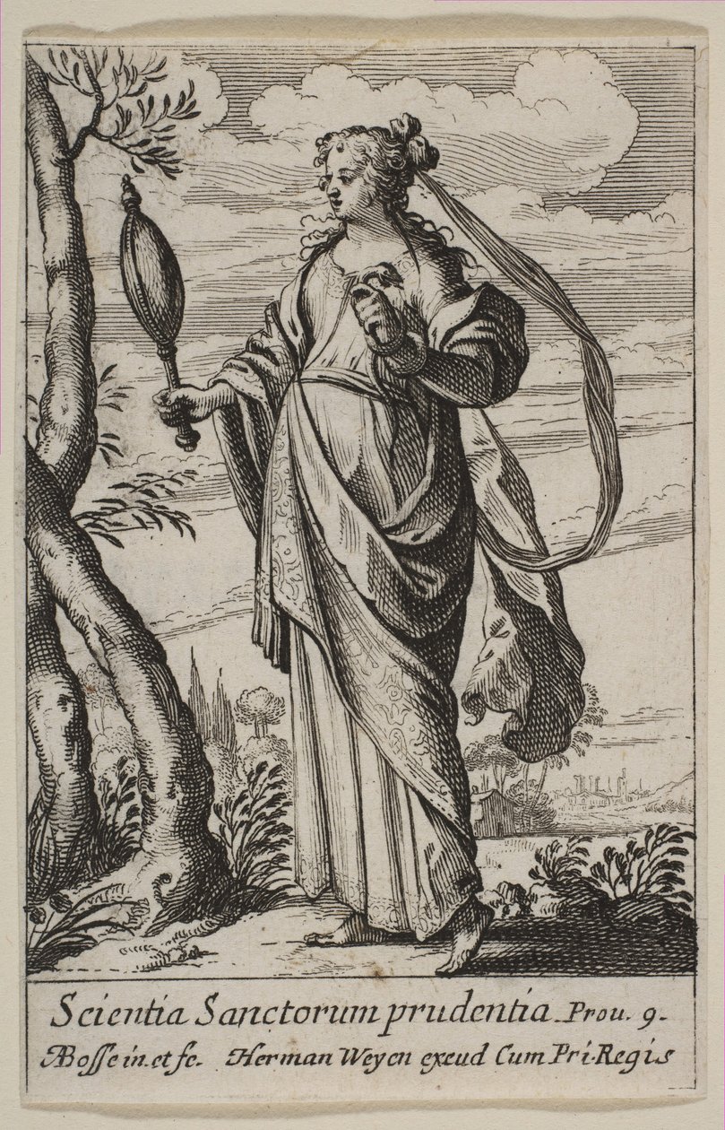 审慎，1636年。 作者 亚伯拉罕·博斯（Abraham Bosse）