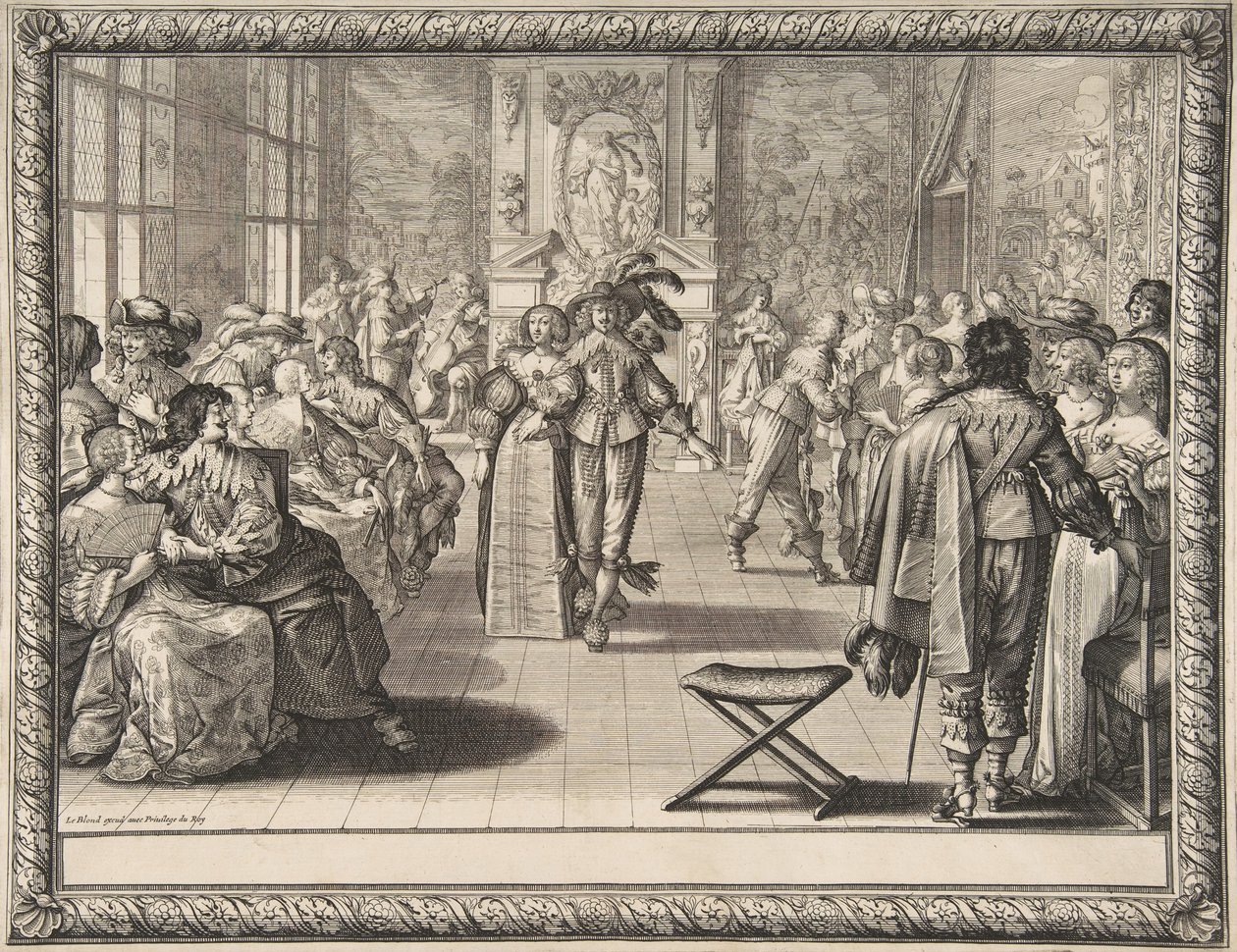 球，约。 1634年。 作者 亚伯拉罕·博斯（Abraham Bosse）