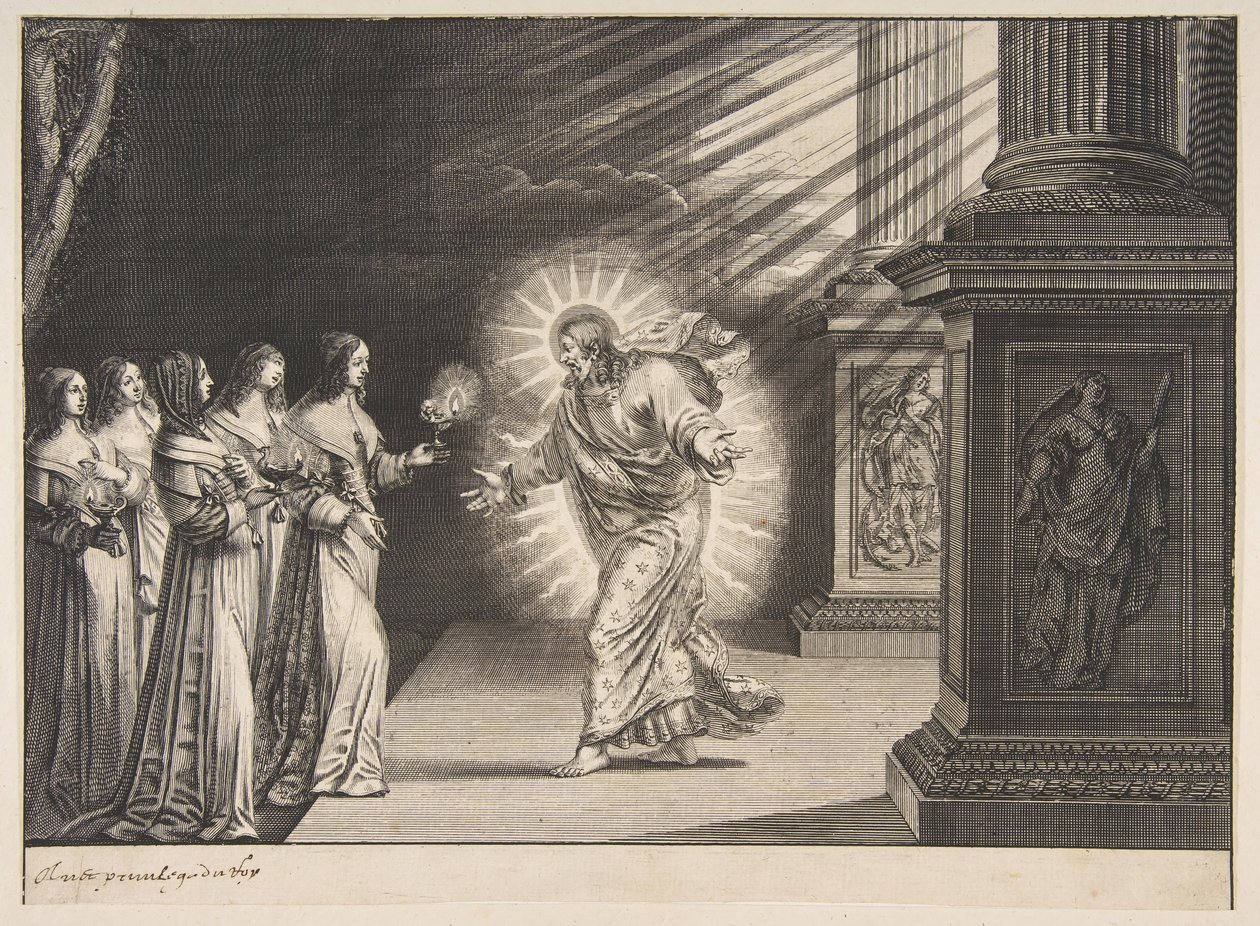 大约在基督面前的智者。 1635。 作者 亚伯拉罕·博斯（Abraham Bosse）