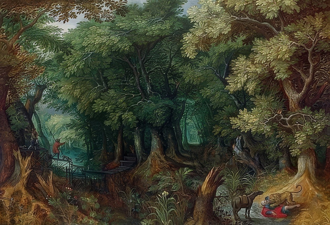 Waldlandschaft 作者 亚伯拉罕·戈瓦特斯