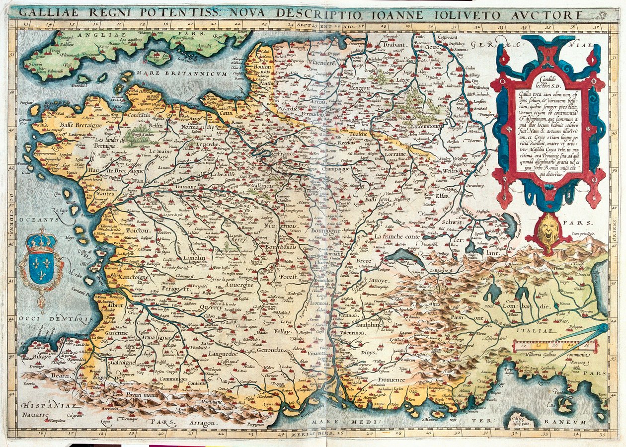 法国 作者 亚伯拉罕·奥特里乌斯（Abraham Ortelius）