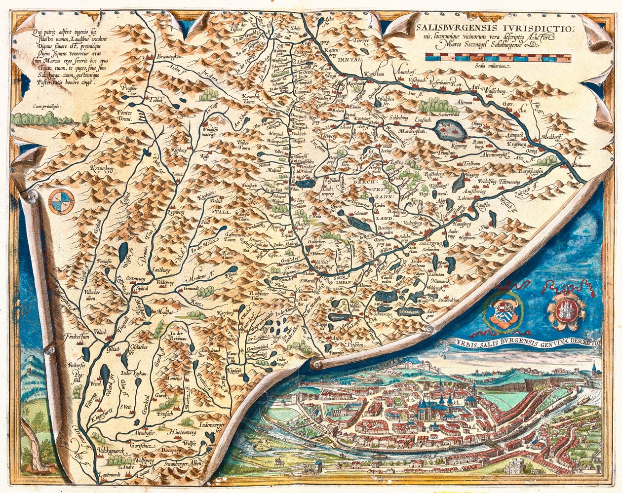 奥地利萨尔茨堡 作者 亚伯拉罕·奥特里乌斯（Abraham Ortelius）