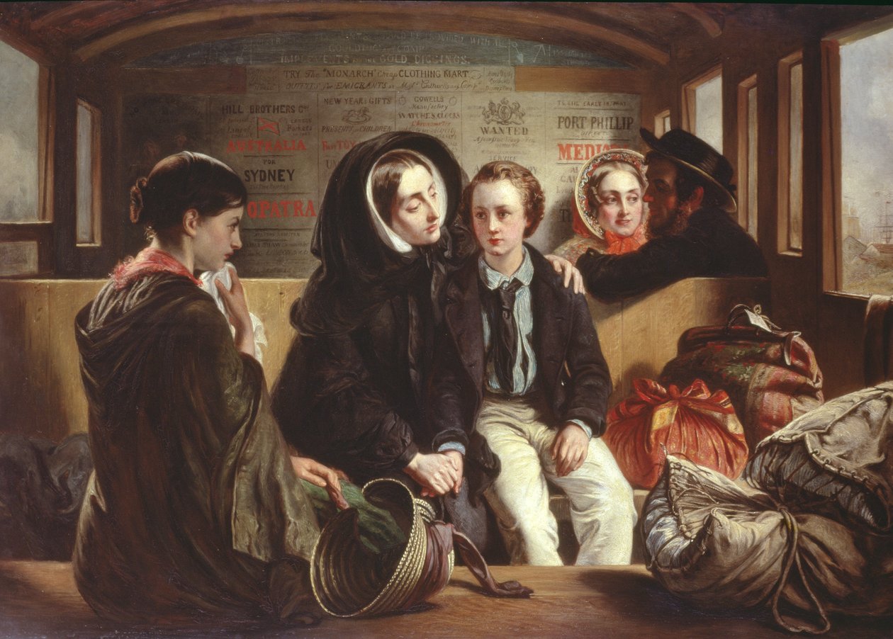第二类 - 分离，c.1855 作者 亚伯拉罕·所罗门