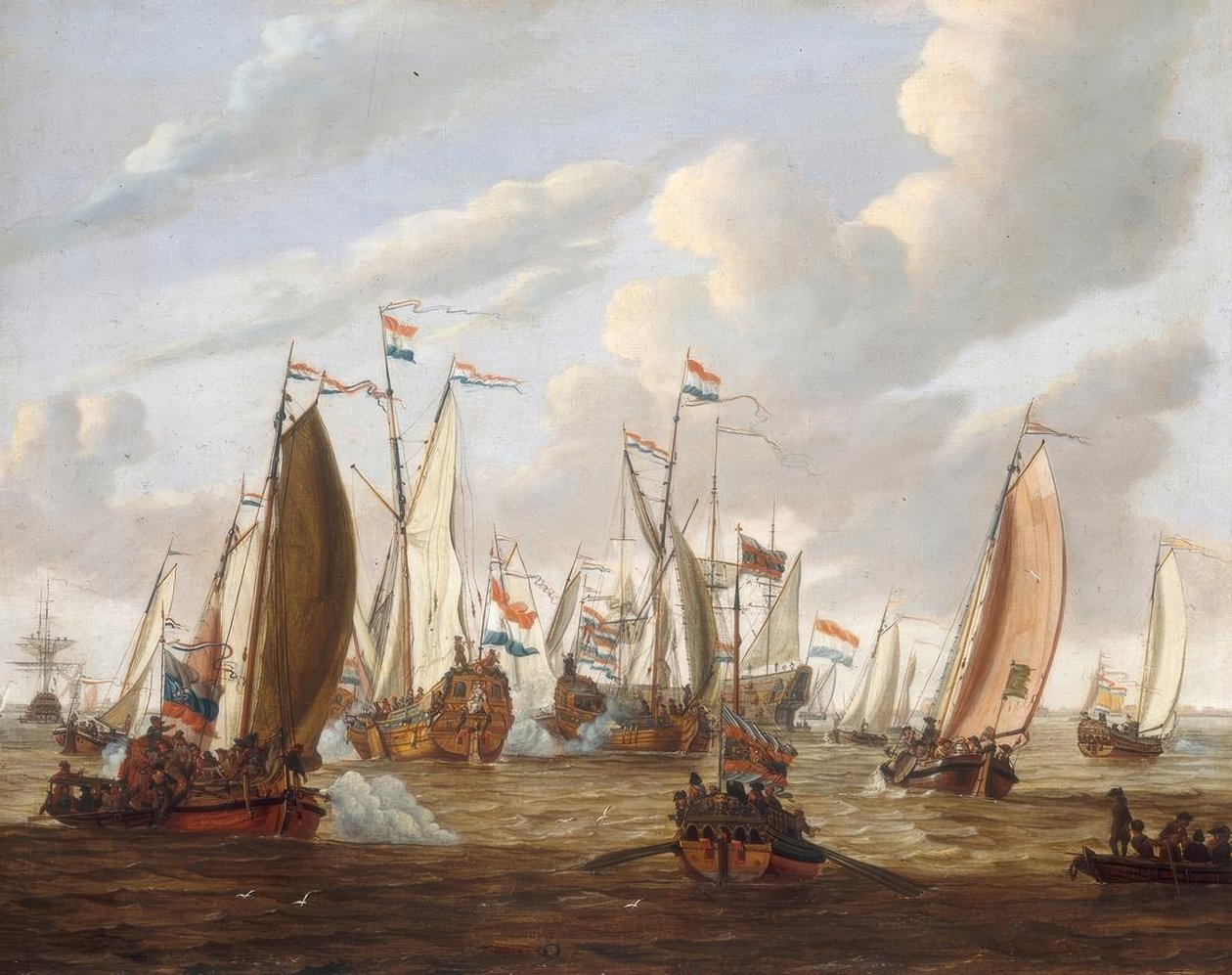 彼得大帝（Peter the Great）来自荷兰-东印度孔帕 作者 亚伯拉罕·斯托克