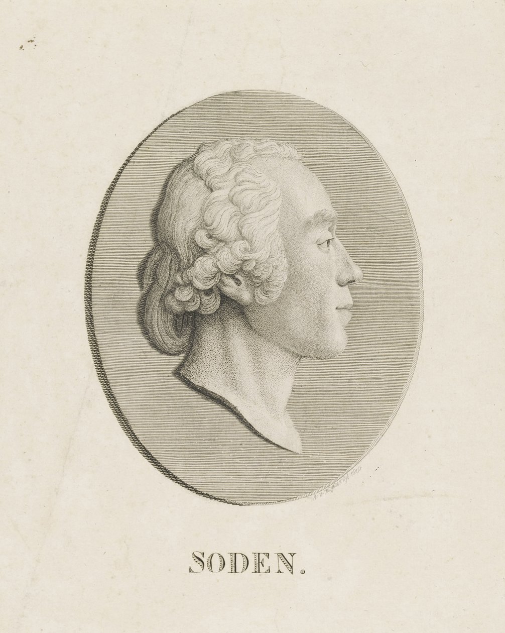 Friedrich Julius Heinrich Graf von Soden auf Sassanfahrt 1754-1831 , 1800。 作者 亚伯拉罕·沃尔夫冈·库夫纳