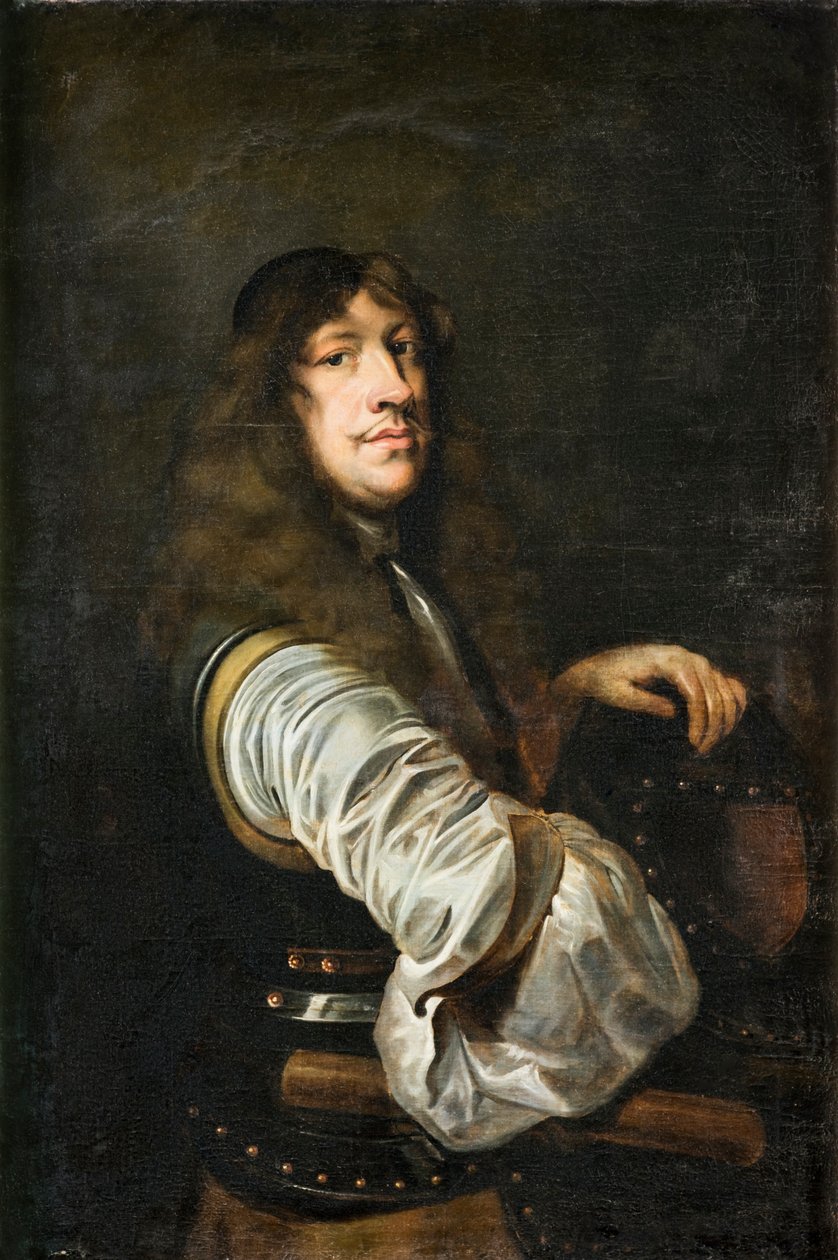 黑森-洪堡的Landgrave Frederick II肖像1633-1708，Betveen 1650和1670。 作者 亚伯拉罕·沃克特斯
