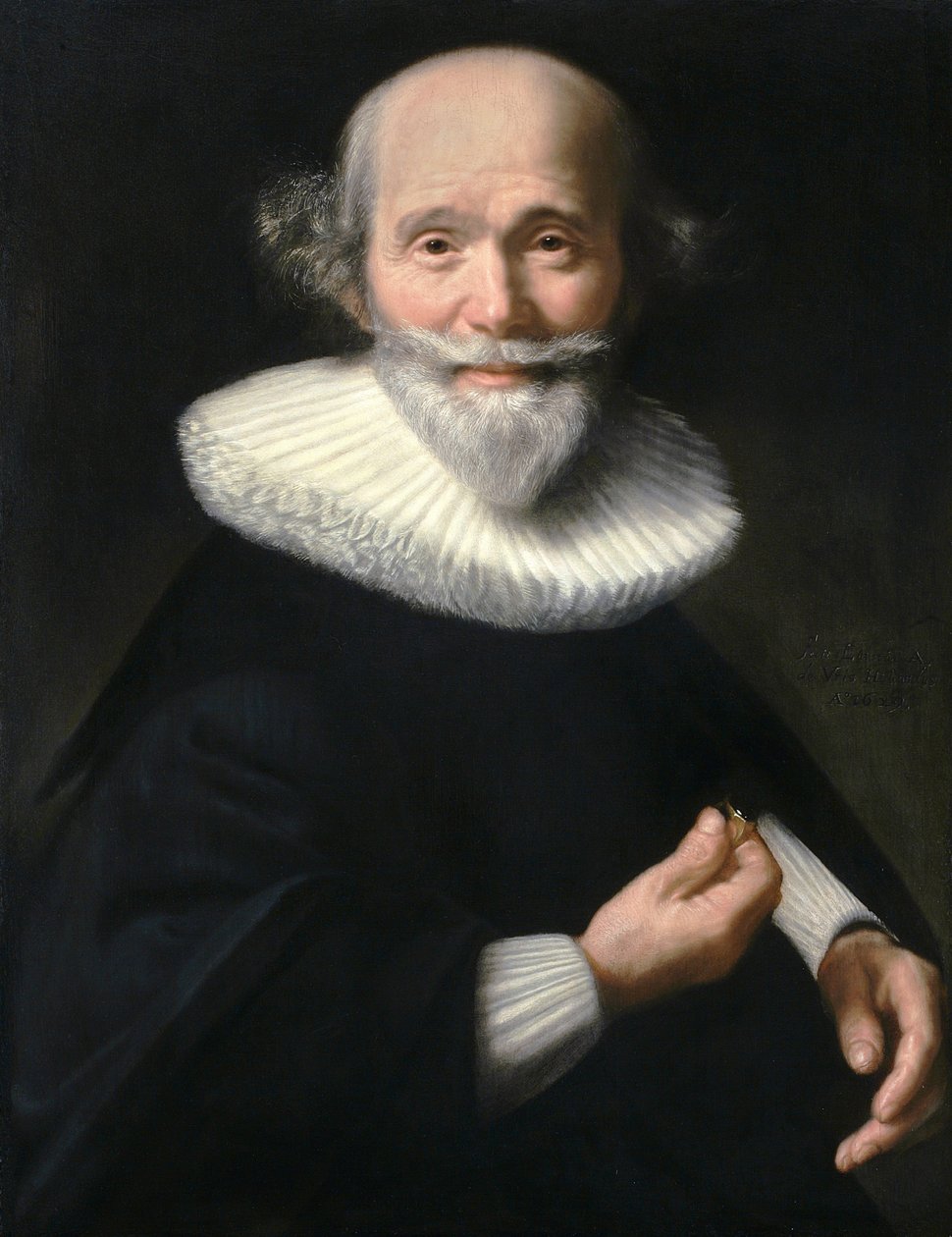 亚伯拉罕·德·弗里斯，《男人肖像》，1629 年，面板油画，65.3 x 50.4 厘米，巴黎小皇宫，巴黎市美术博物馆 作者 亚伯拉罕·德弗里斯