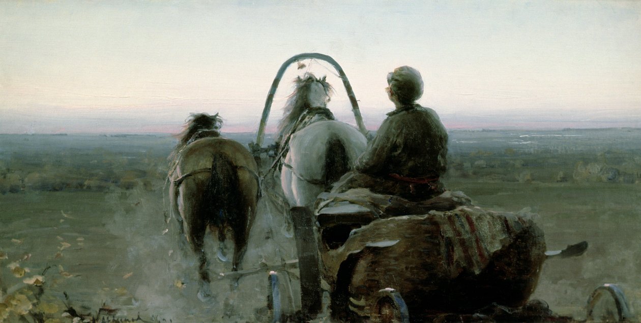 回归之旅，1896年 作者 亚伯兰·埃菲莫维奇·阿尔希波夫