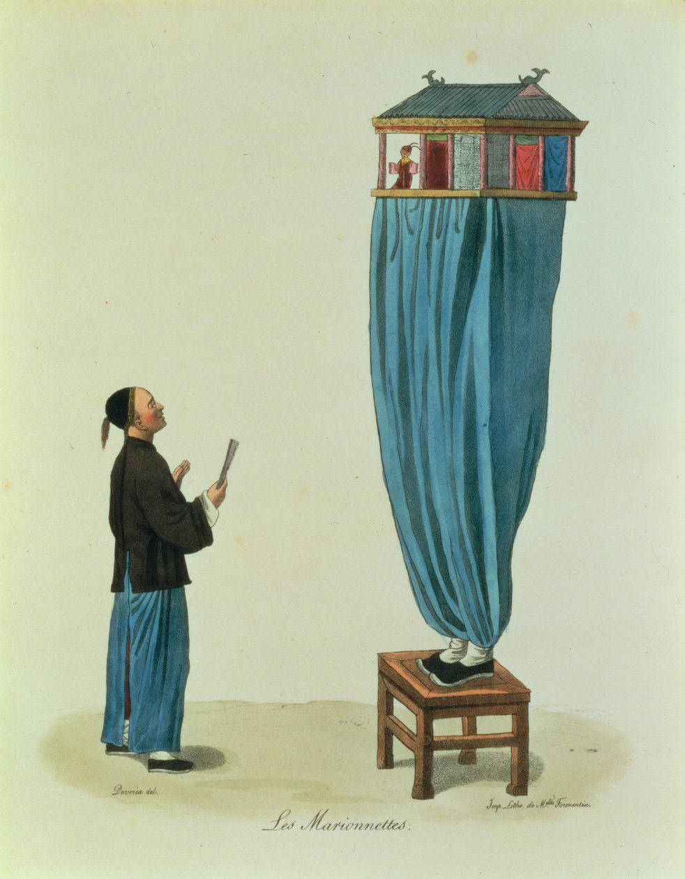 木偶，由Mlle雕刻。 Formentin，酒吧。 1824-27（89861之后） 作者 阿基尔·德维里亚