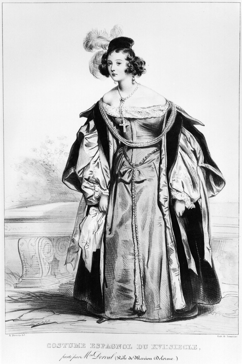 Marie Doro饰演Victor Hugo的Marion Delorme 作者 阿基尔·德维里亚