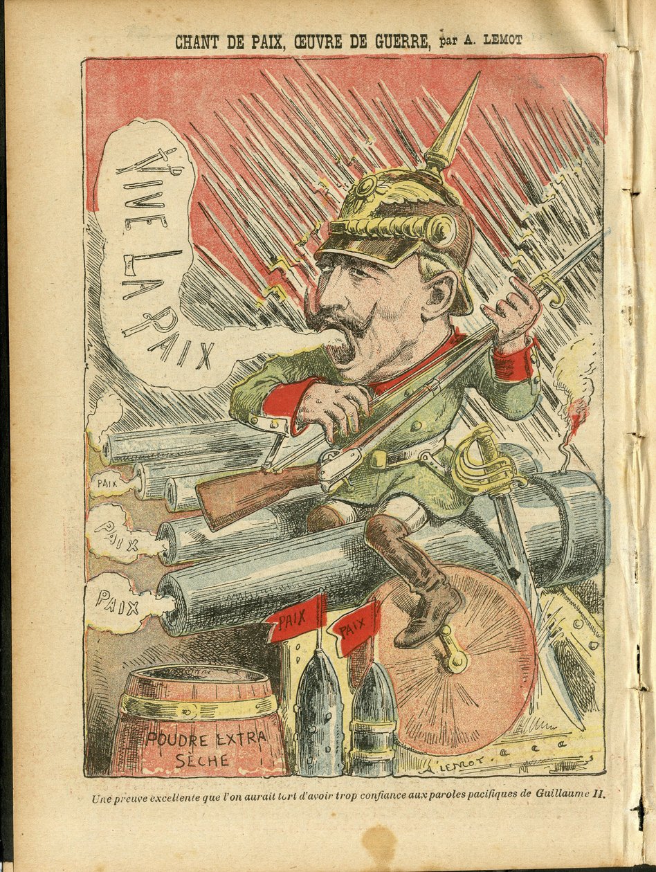 Le Pelerin》中Achille Lemot（1846-1909）的插图 作者 阿基里·莱莫特（Achille Lemot）
