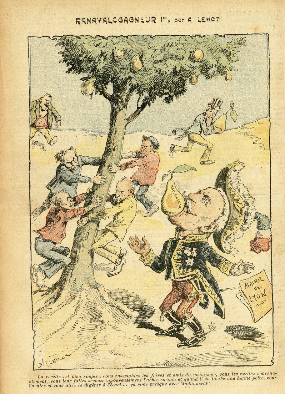 Le Pelerin》中Achille Lemot（1846-1909）的插图 作者 阿基里·莱莫特（Achille Lemot）