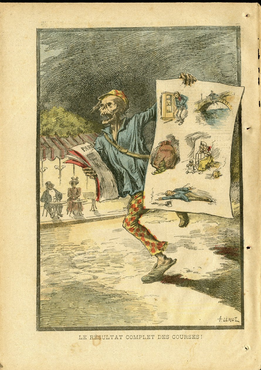 Le Pelerin》中Achille Lemot（1846-1909）的插图 作者 阿基里·莱莫特（Achille Lemot）