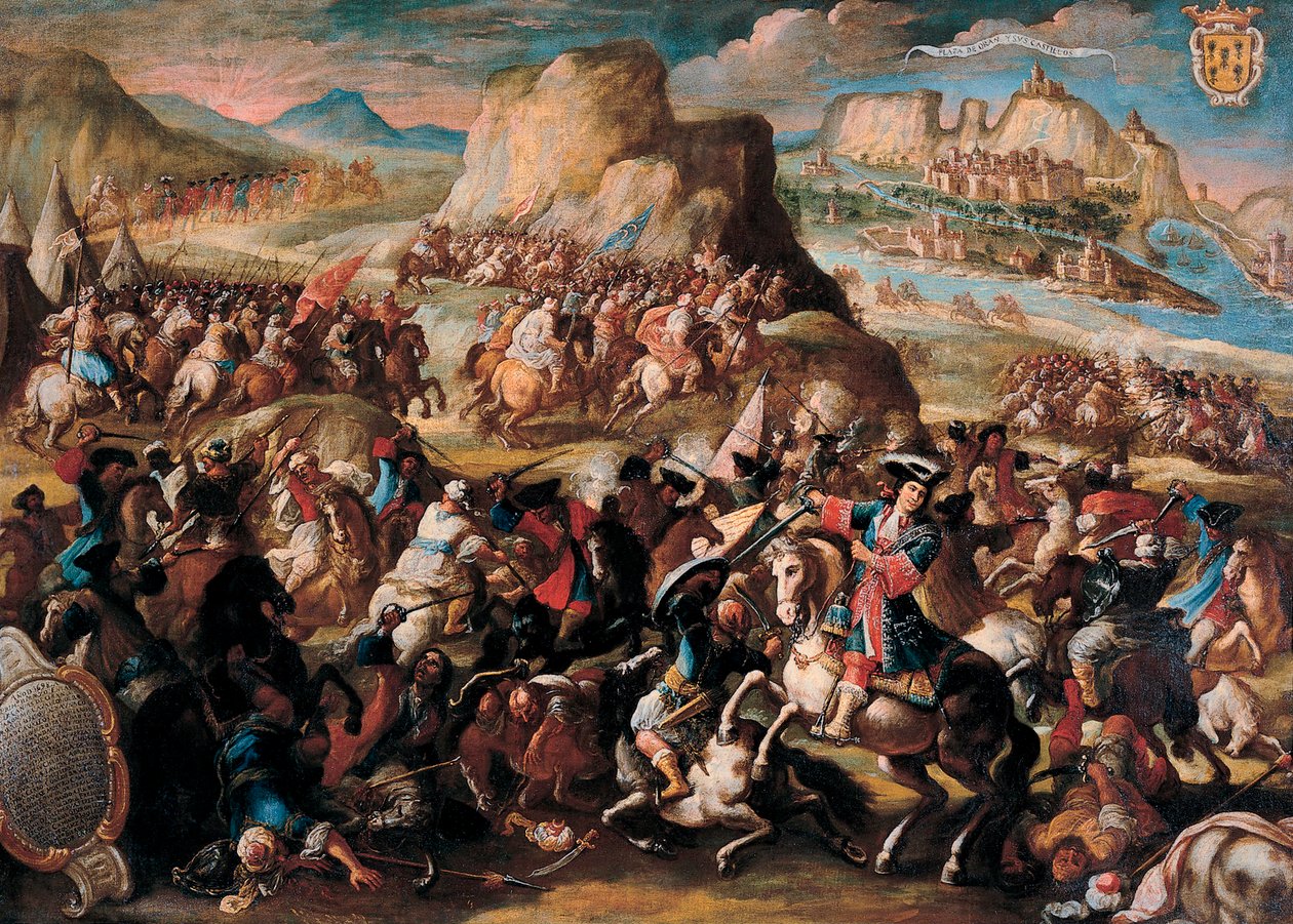 奥兰之战，1699年 作者 Acisclo Antonio Palomino de Castro y Velasco