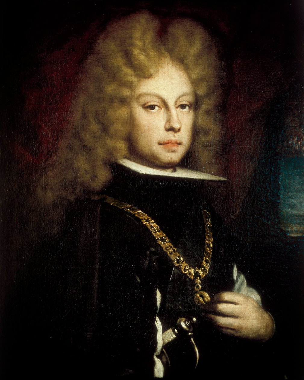 菲利普五世 (1683-1746) 的肖像 作者 阿西索·安东尼奥·德·帕洛米诺