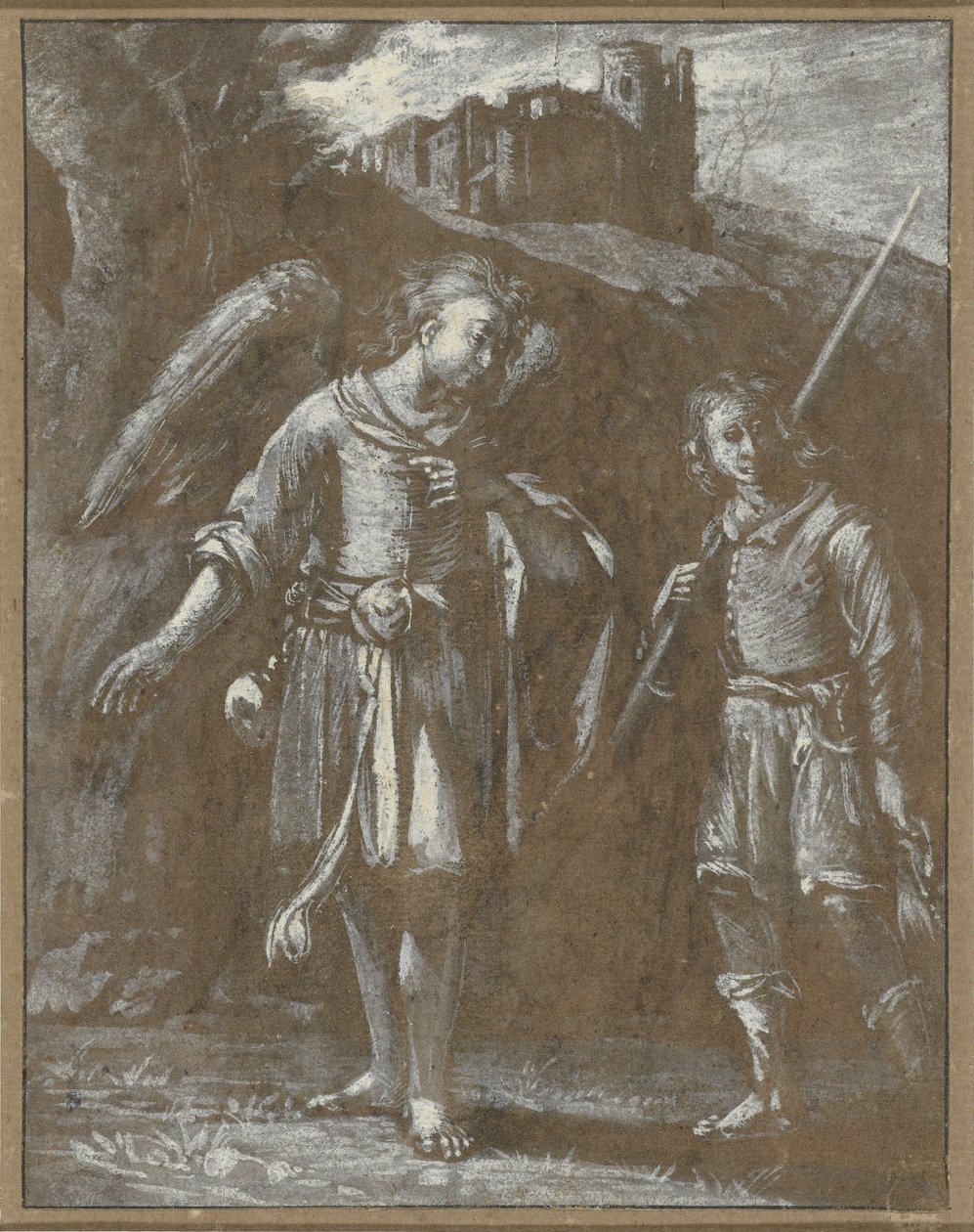 德语：Tobias und der Engel 托比亚斯与天使
























" 作者 亚当·埃尔斯海默