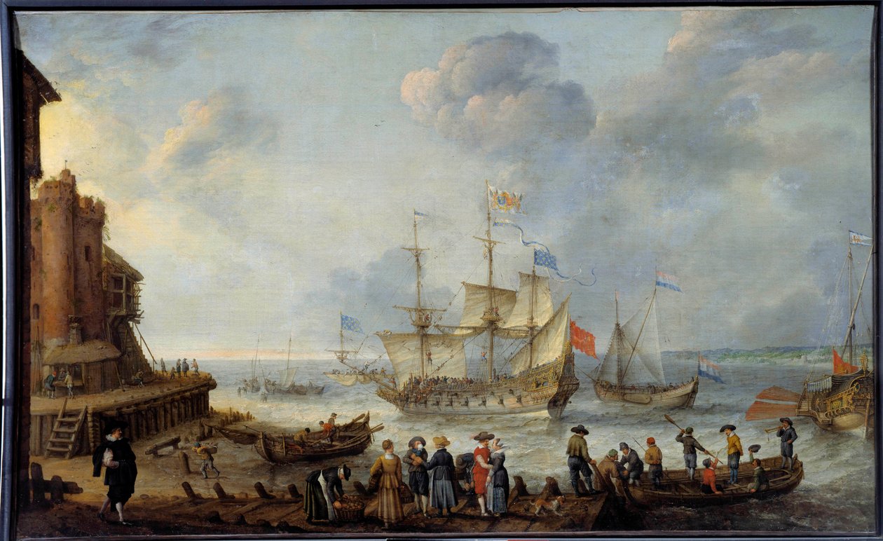 Adam Willaerts (1577-1664) 17 世纪勒阿弗尔美术馆，美术博物馆 作者 亚当·威拉特斯