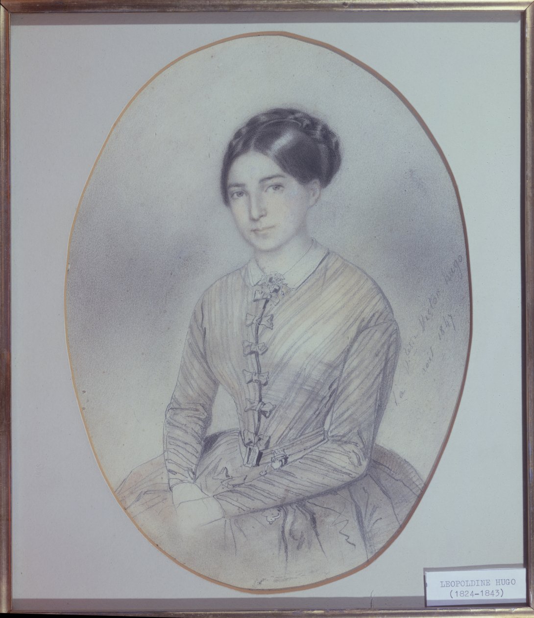 遗嘱Leopoldine Hugo（1824-43）1847（绘画） 作者 阿黛尔·朱莉·雨果