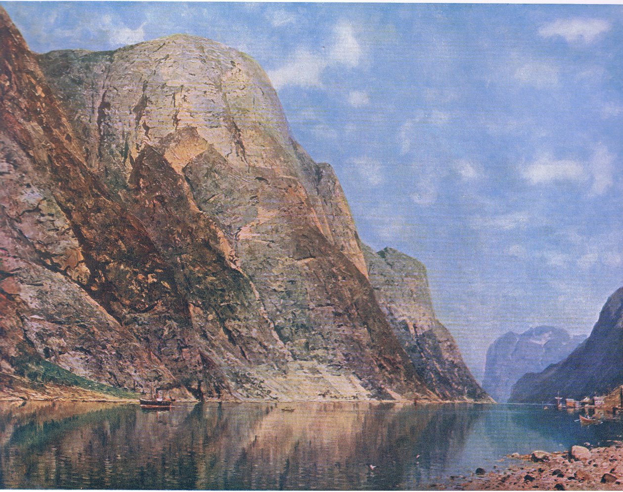Sogne峡湾，挪威，Bibbys年度，1916-17 作者 阿德尔斯汀·诺曼（Adelsteen Normann）
