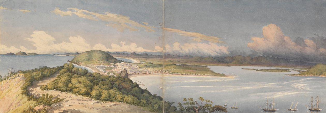 马萨特兰 [墨西哥] 1850 年 8 月 作者 海军上将爱德华·根尼斯·范肖爵士