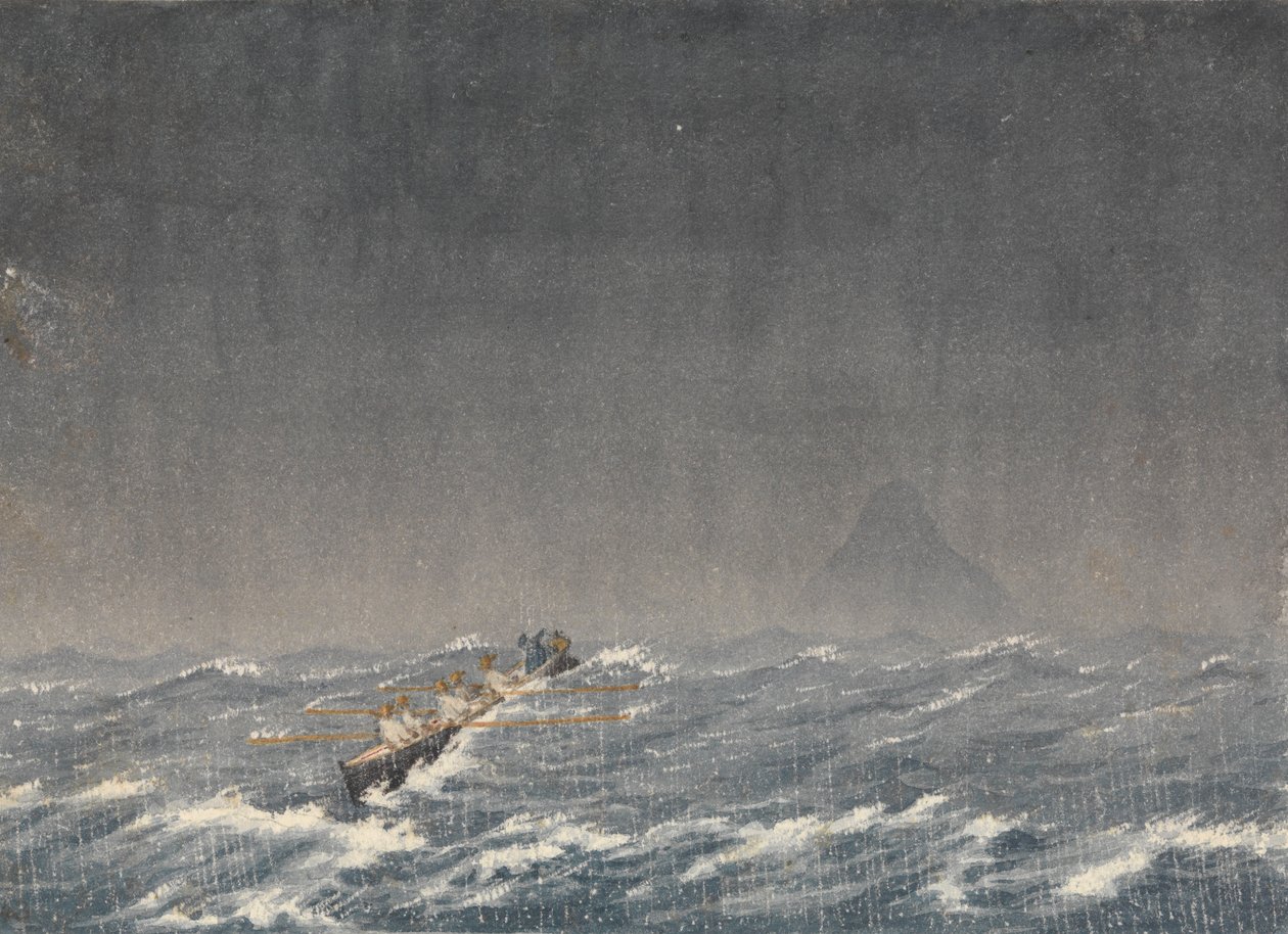 1850 年 8 月 22 日上午 8 时，[墨西哥]马萨特兰，暴风雨中的外锚地。..."请问，哪条路是通往船只的？ 作者 海军上将爱德华·根尼斯·范肖爵士