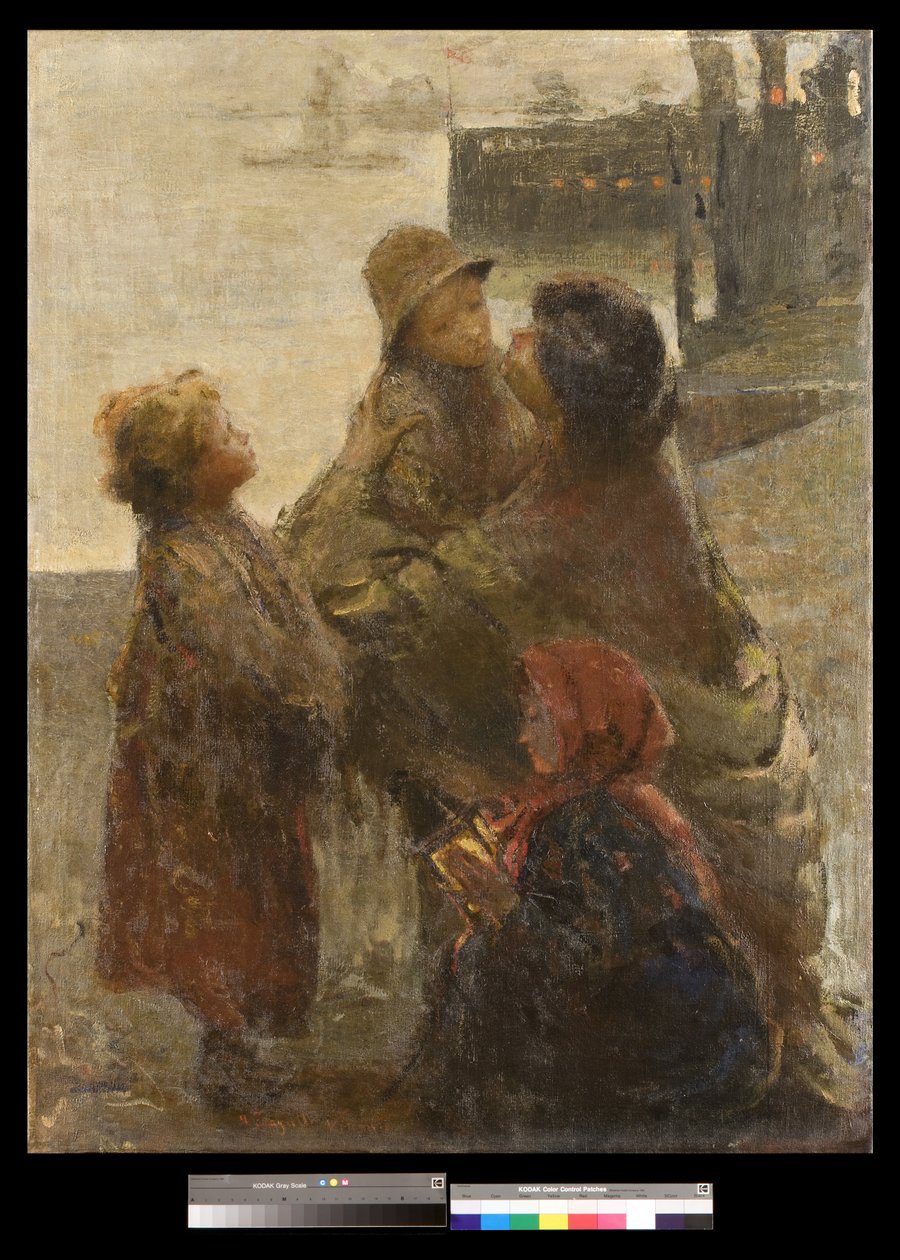 永远不要忘记妈妈，1896-1904 作者 阿道夫·菲拉格蒂·维斯康蒂