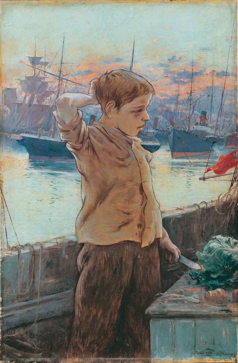 “Le mousse”（船上的男孩）Peinture d