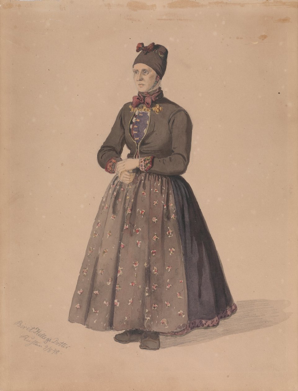 Biret Hellegsdotter，Rustan，Flesberg 作者 阿道夫·泰德曼德