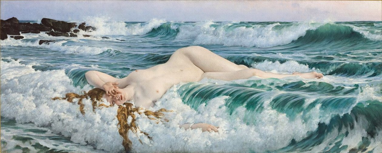 阿芙罗狄蒂（c.1893） 作者 阿道夫·希里米·赫歇尔