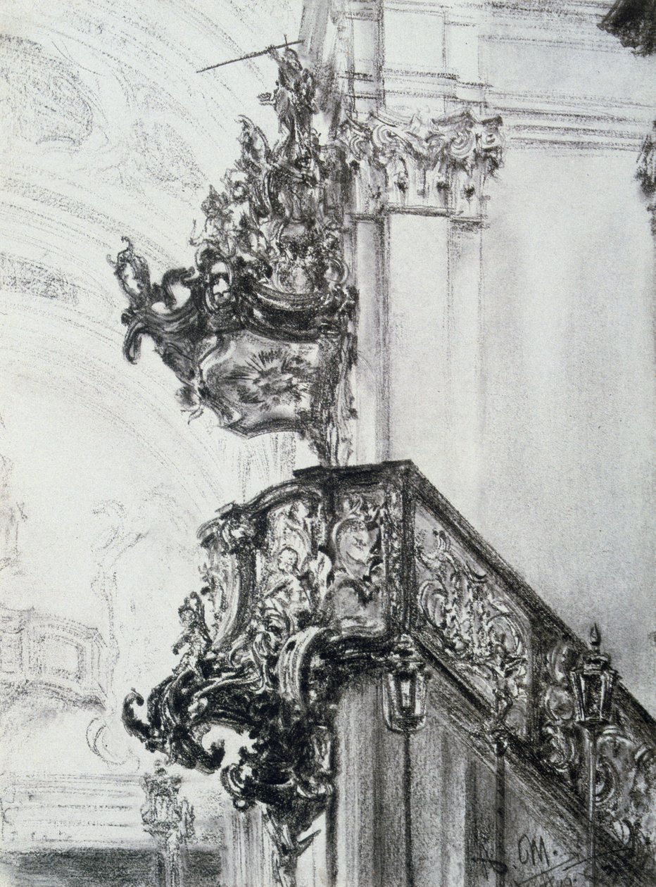 建筑研究，1830-1905年 作者 阿道夫门泽尔
