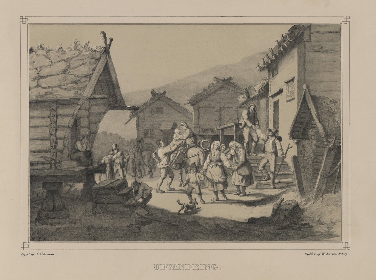 Illustrasjon hentet fra boken Norge fremstillet i Tegninger av Asbjørnsen, P.Chr. og utgitt av Chr. Tønsberg (no, 1848) 作者 阿道夫·泰德曼德