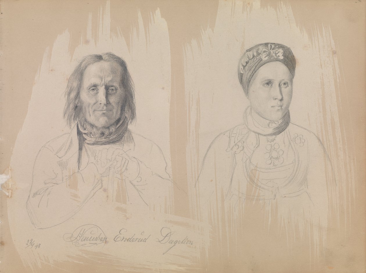 Pål Knutsen Enderud、Uvdal 和女人 作者 阿道夫·泰德曼德