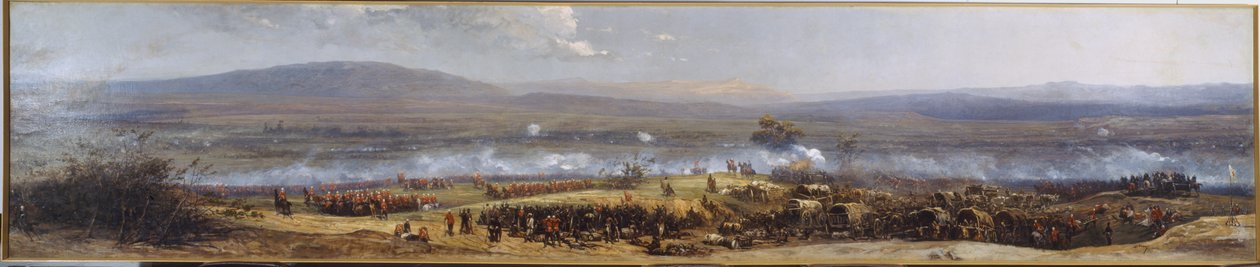 Ulnudi战役于1879年7月4日，1880年 作者 阿道夫·伊冯（Adolphe Yvon）