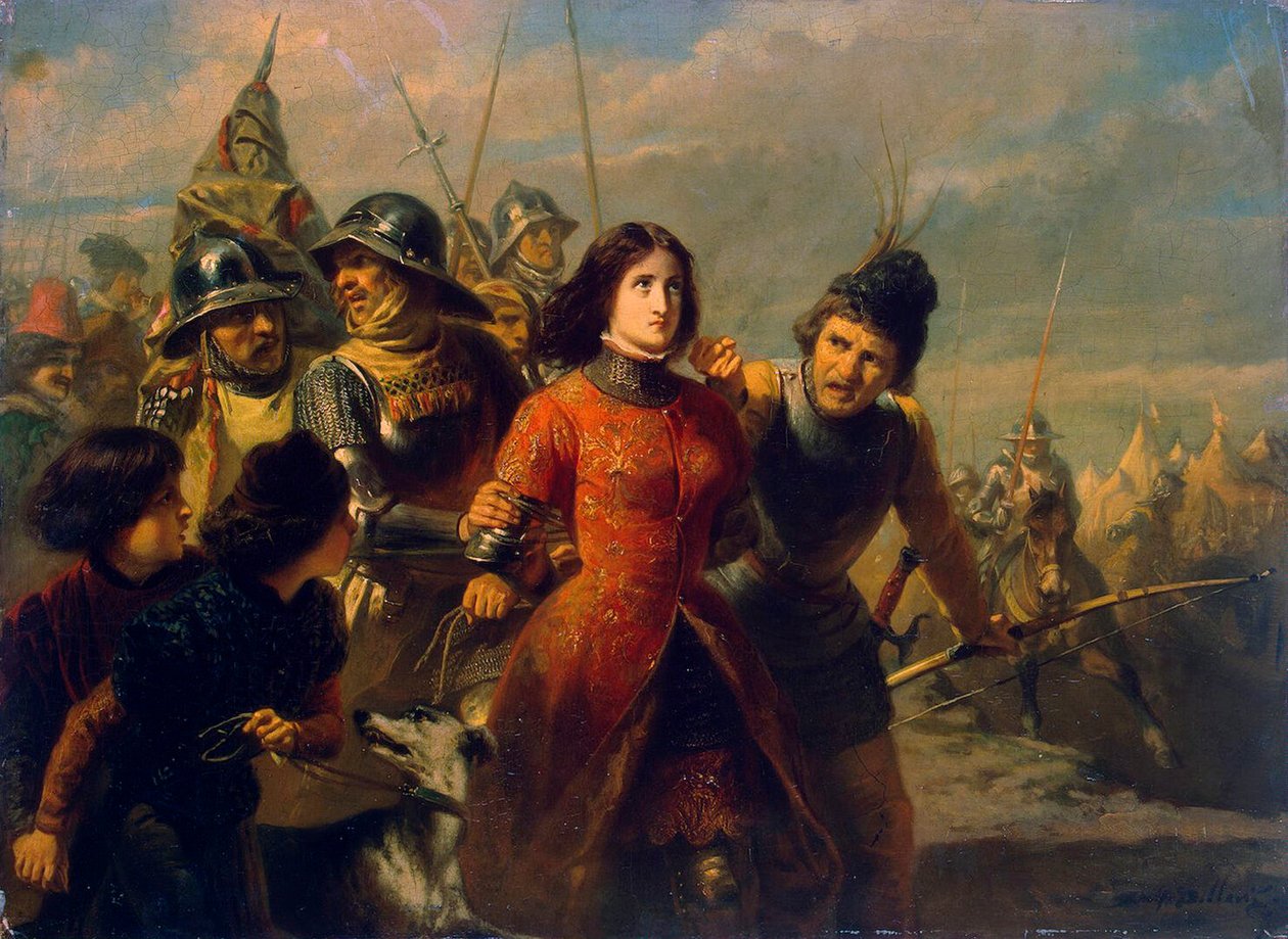 夺取圣女贞德》，1847-1852年。 作者 阿道夫·亚历山大·狄伦斯