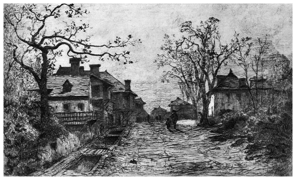 阿尔特玛尔村，c1820-1890 1924 作者 阿道夫·阿皮安