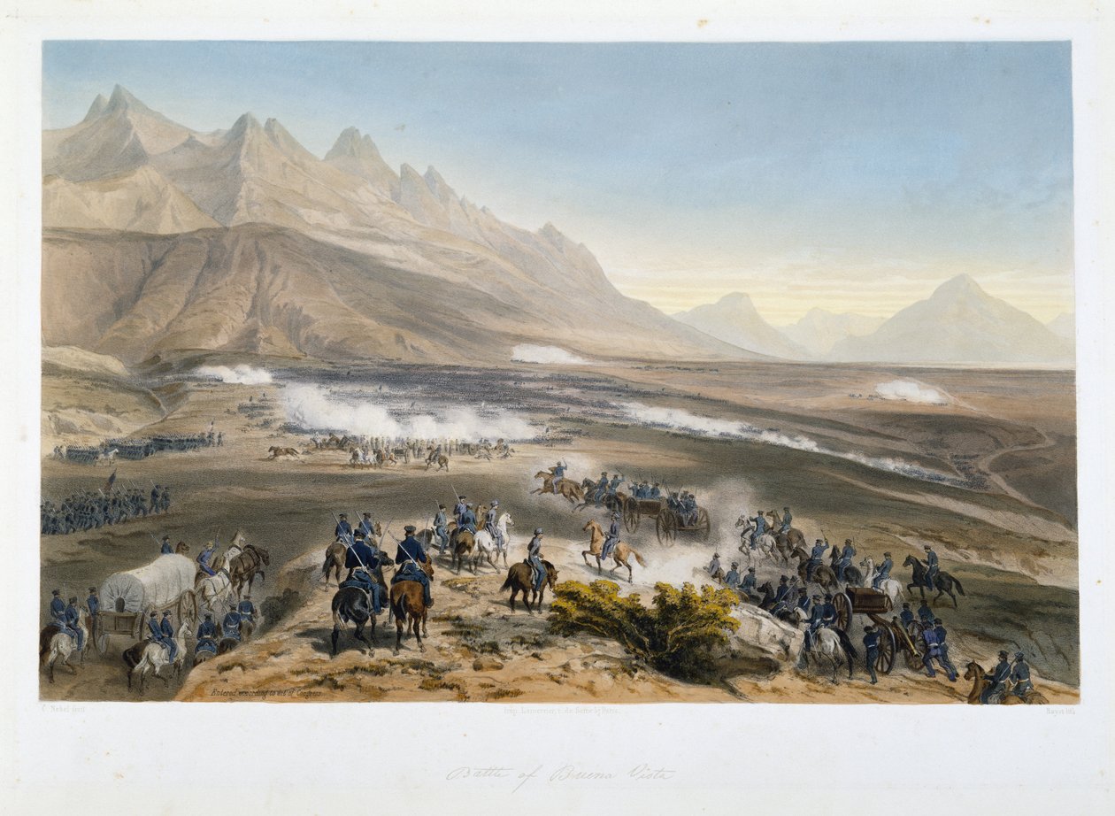 布埃纳维斯塔之战 作者 阿道夫·让·巴蒂斯特·巴特（Adolphe Jean Baptiste Bayot）