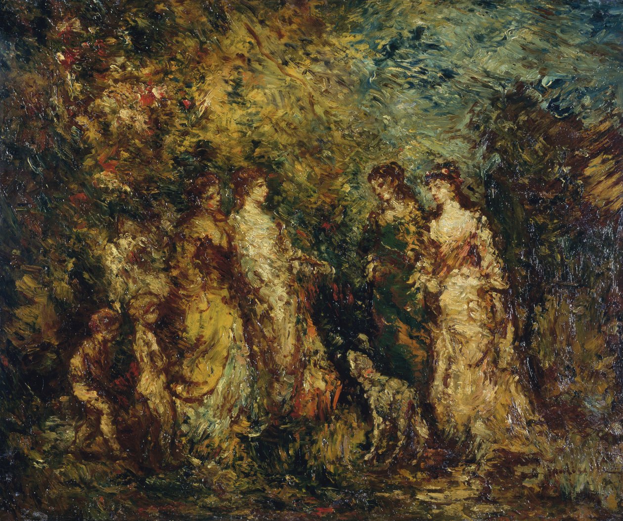 女士游戏 作者 阿道夫·约瑟夫·托马斯·蒙蒂切利