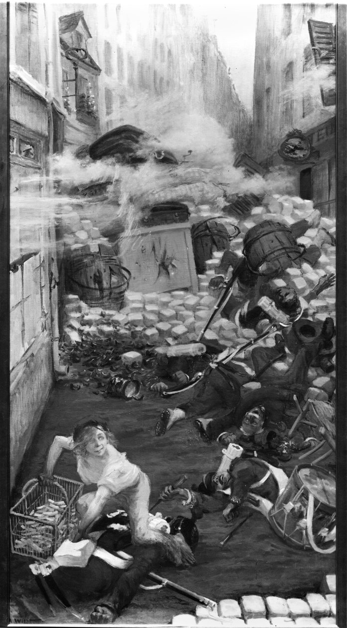 Gavroche收集墨盒 作者 阿道夫·莱昂·威莱特