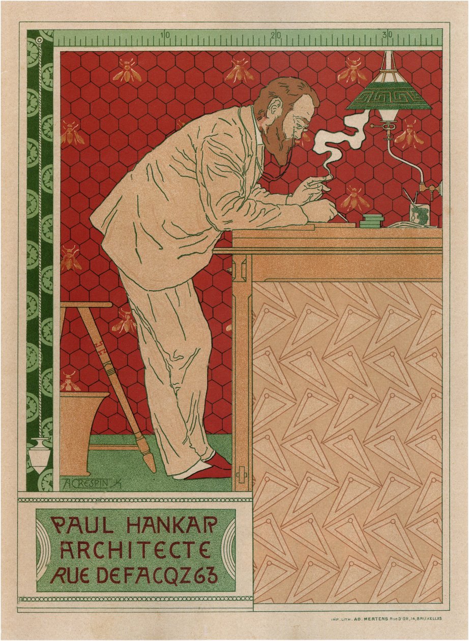 Paul Hankar, architect 作者 阿道夫·路易斯·查尔斯·克里斯平