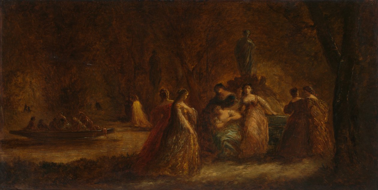 林地节c。 1853-1857或c。 1862年。 作者 阿道夫·约瑟夫·托马斯·蒙蒂切利