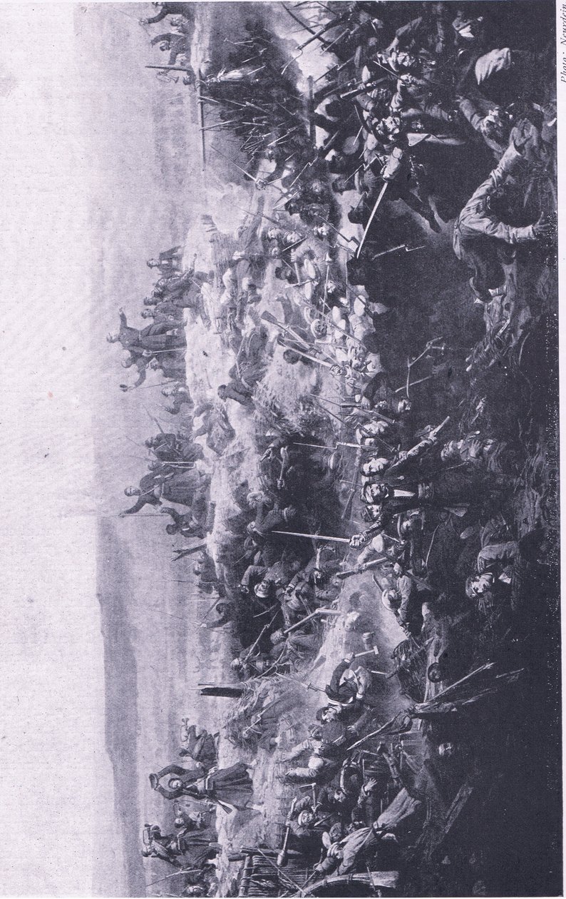 法国的马拉科夫，1915年英国陆地和海上战役的插图 作者 阿道夫·伊冯（Adolphe Yvon）